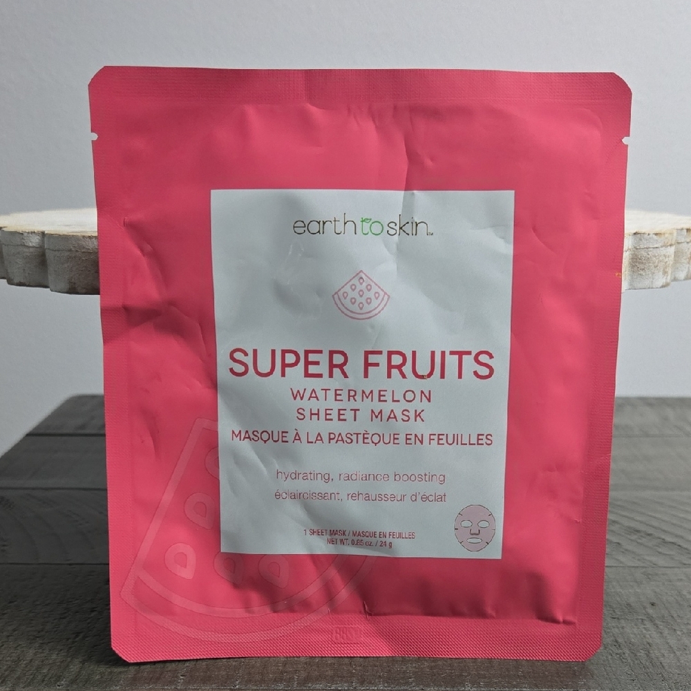 Super Fruits Watermelon Sheet Mask - Pink